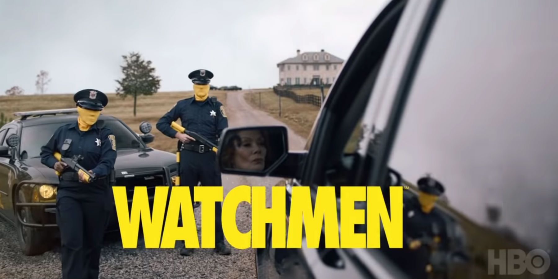 Watchmen HBO Yellow Masks Police