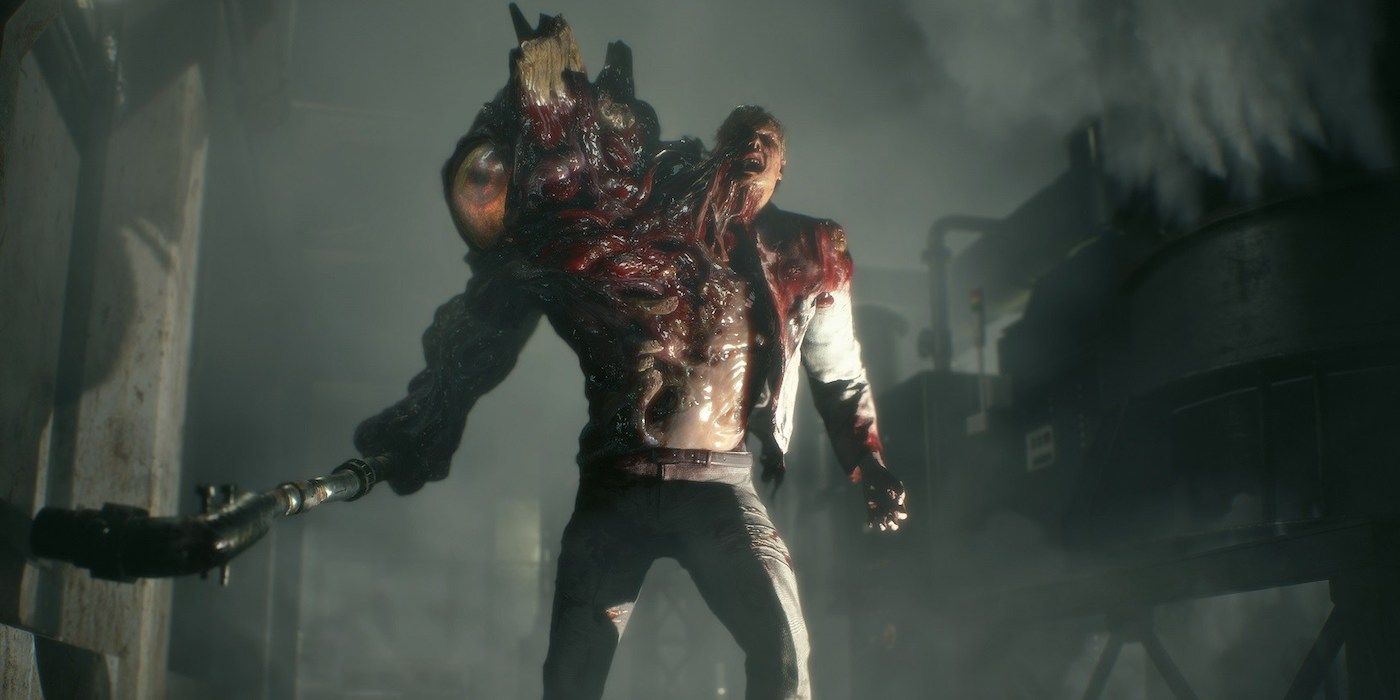 William Birkin G Virus Mutation in Resident Evil 2 Remake