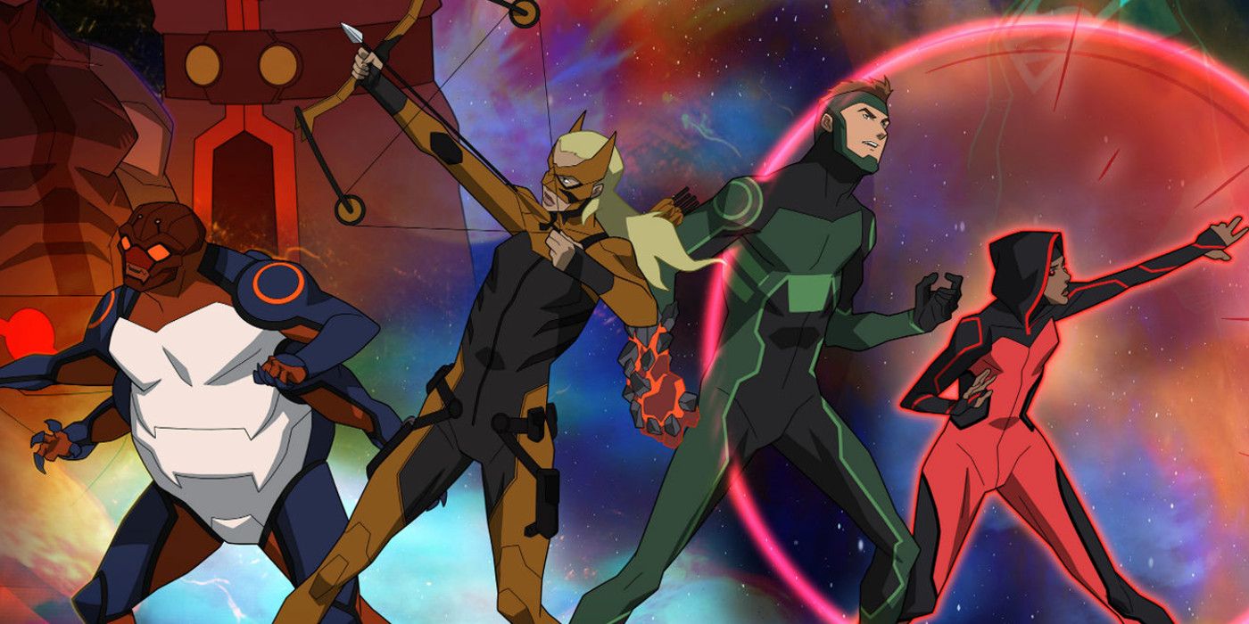 Young Justice Outsiders Forager Tigress GeoForce Halo