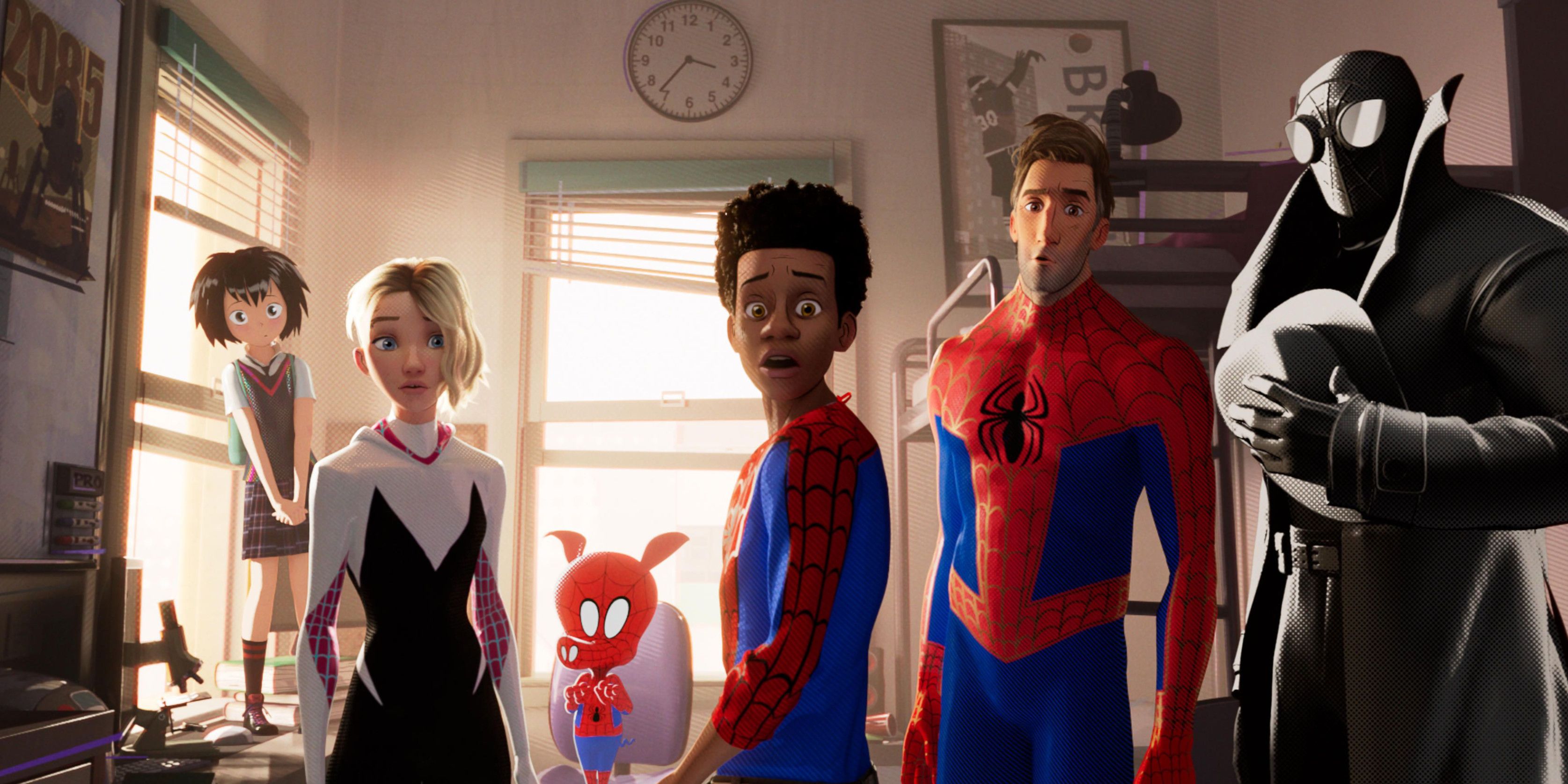 Miles Morales and Spider-Verse React