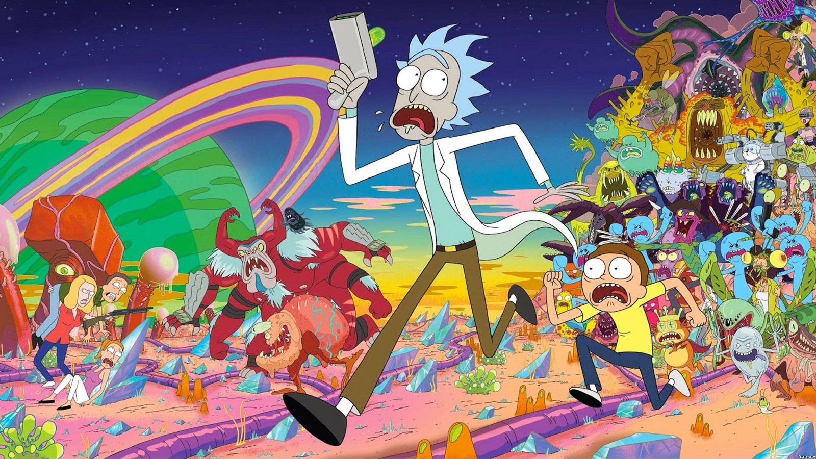 Rick And Morty So High, rick-and-morty, cartoons, tv-shows, rick, morty,  animated-tv-series, HD wallpaper