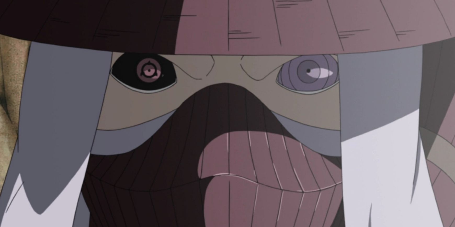 A close up of Han in his Kage gear in Naruto Shippuden