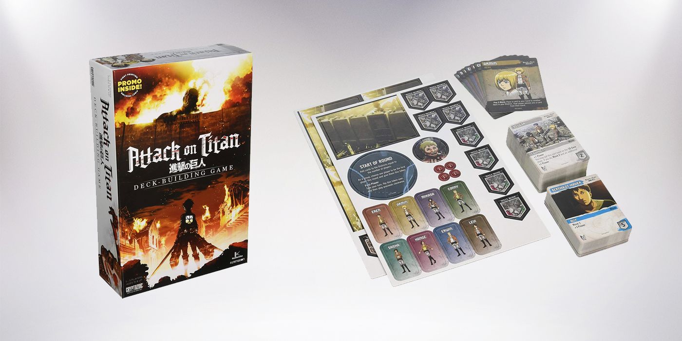 Images Of Attack On Titan Deck Building Card Game