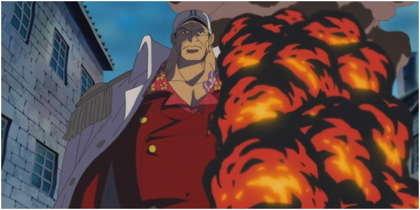 Admiral Akainu One Piece