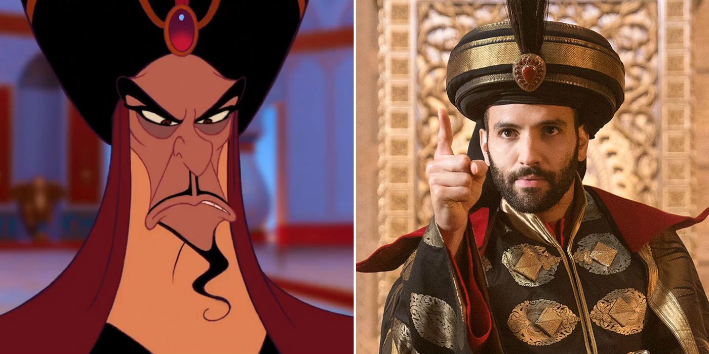 Aladdin Live-Action Jafar Comparison