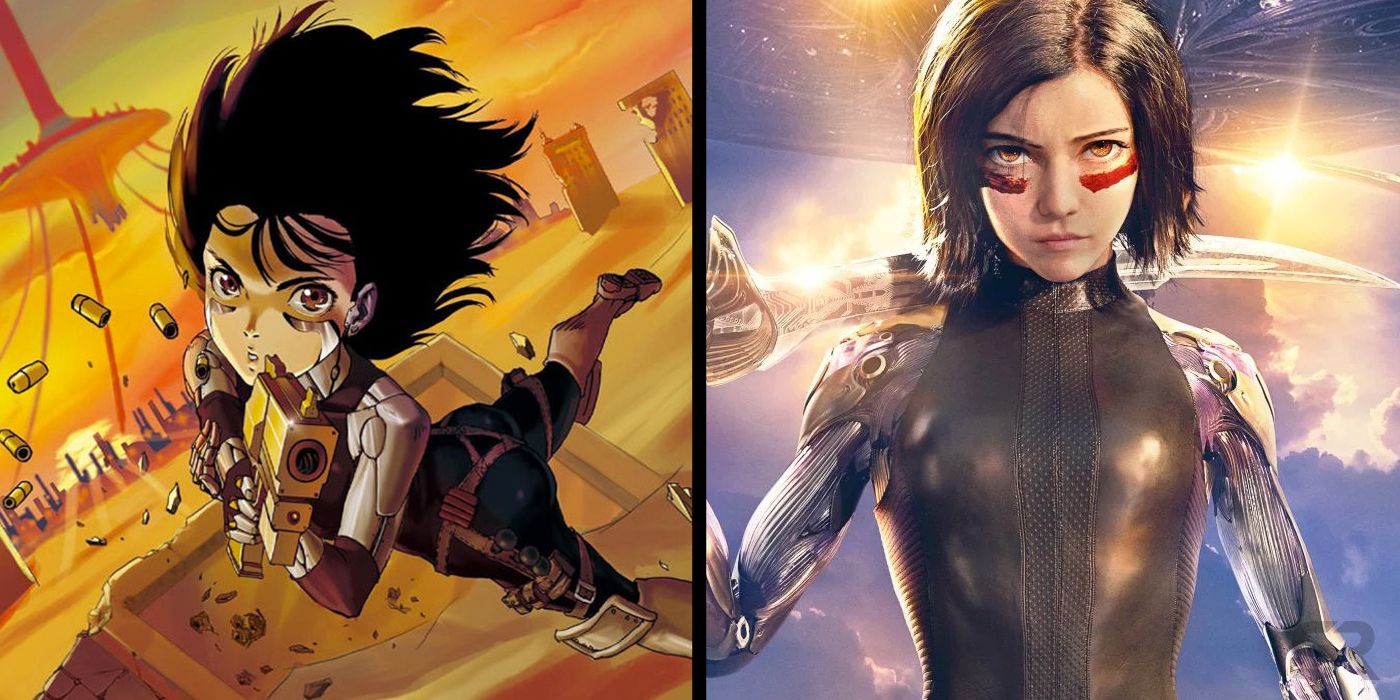 Alita in the Anime and Movie