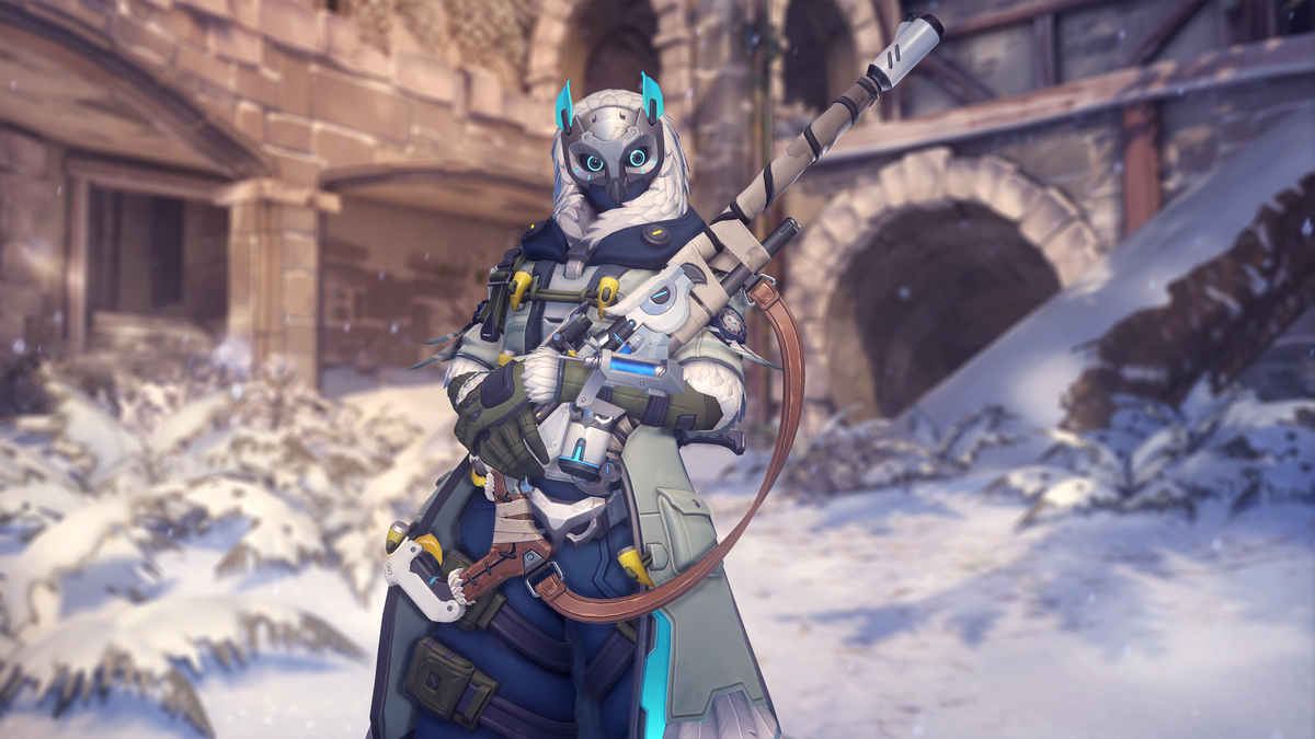 Ana Snow Owl Skin Overwatch