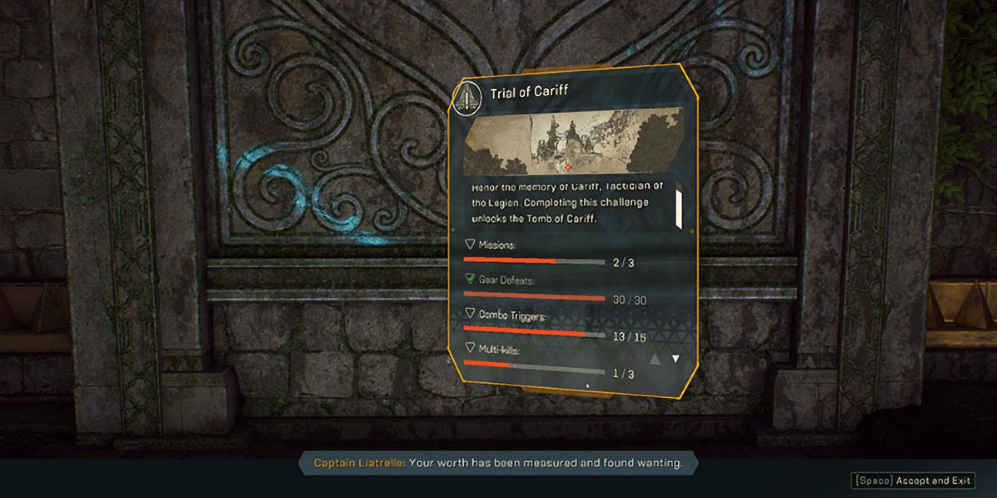 Anthem Trial of Cariff