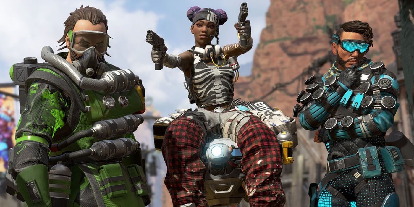 Apex Legend Weapons and Players