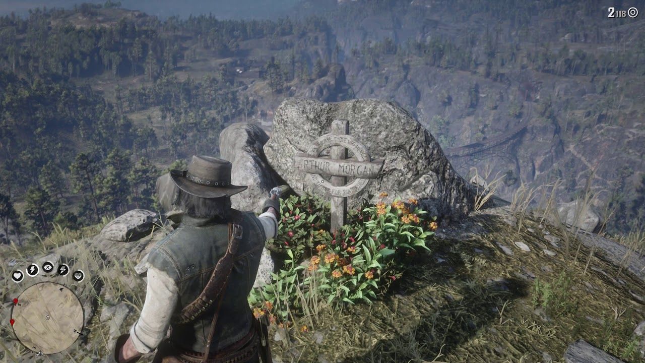 Arthur Morgan&rsquo;s grave