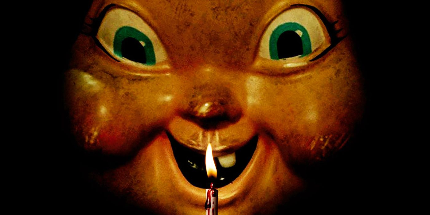 Babyface in Happy Death Day 2U blows out a candle