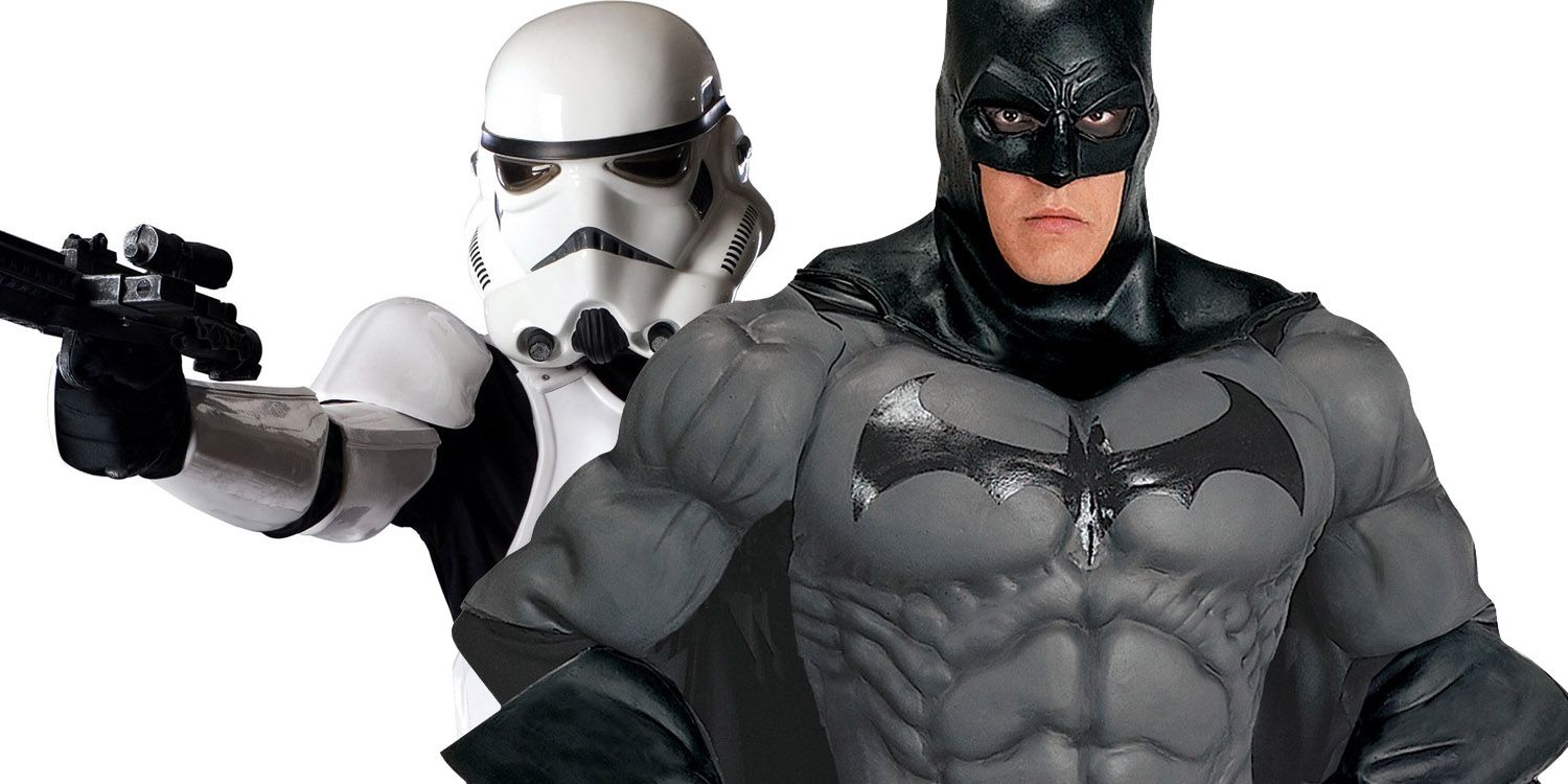 Batman and Stormtrooper Costumes