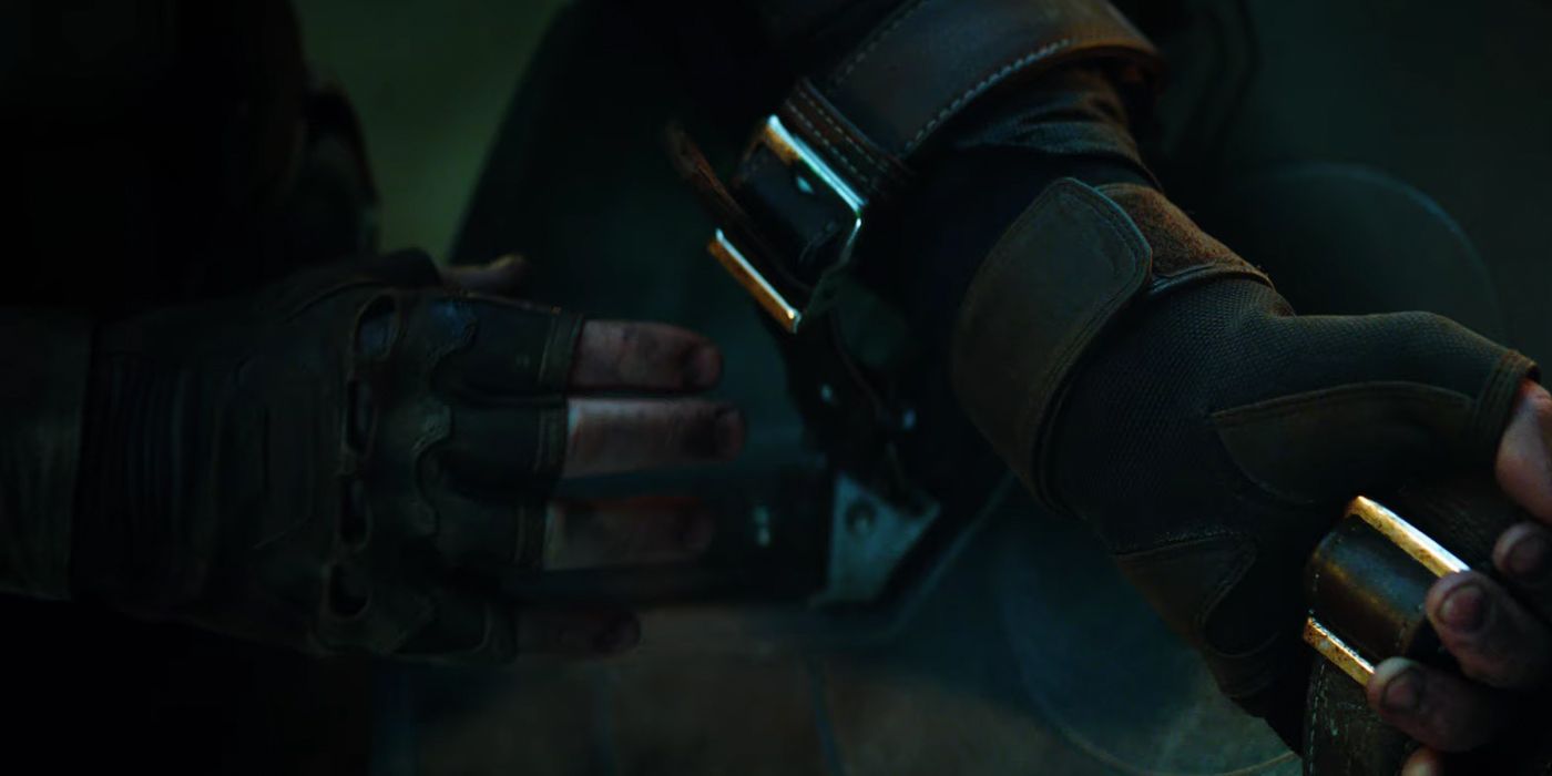 Captain America Hands Shaking in Avengers Endgame