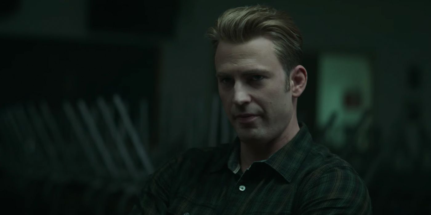 Chris Evans as Steve Rogers in Avengers Endgame