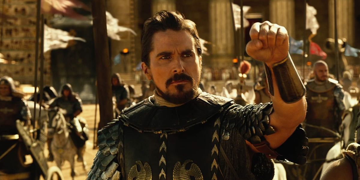 Moses leads an army in Exodus: Gods and Kings