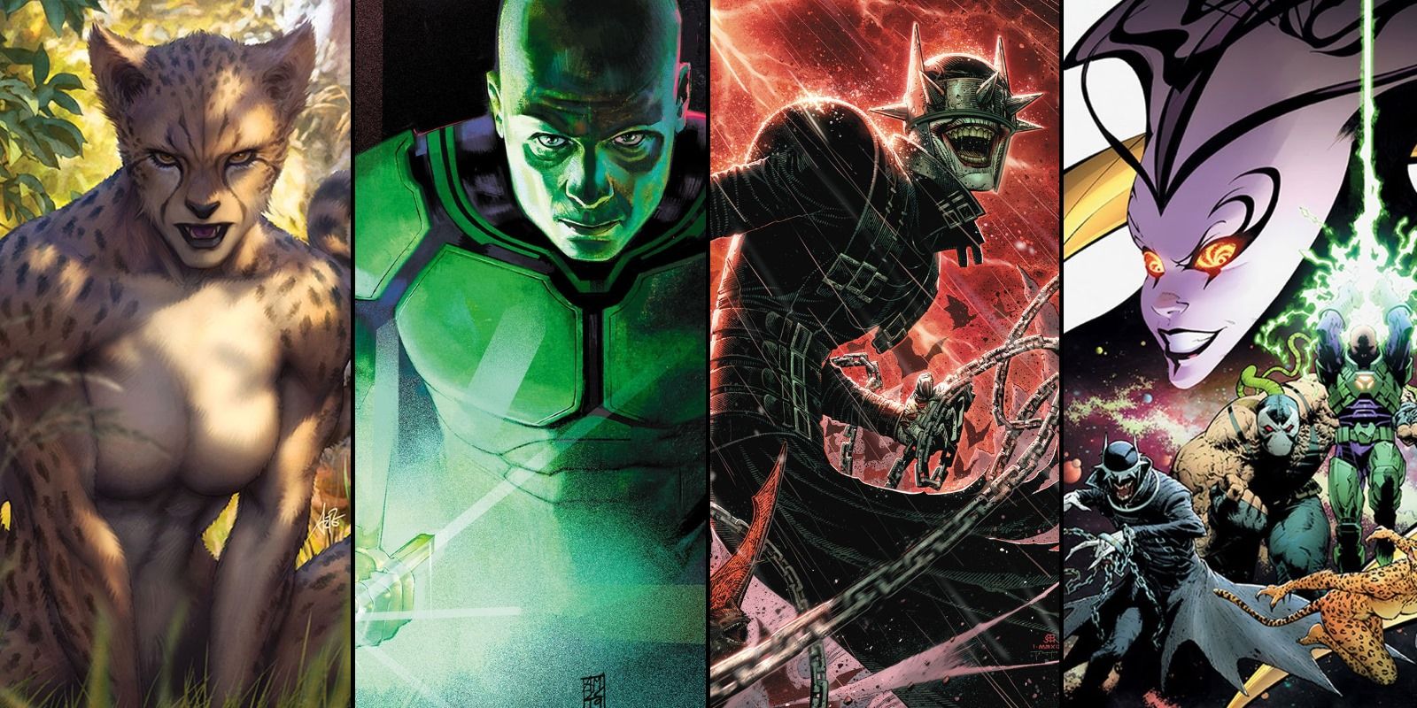 DC Year of the Villains Comic Covers