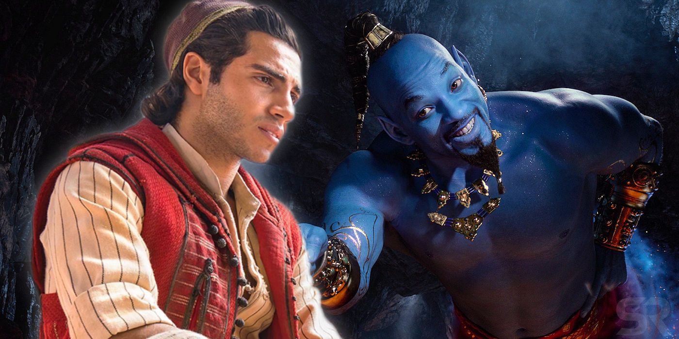 Disney Aladdin Movie With Will Smith As Blue Genie