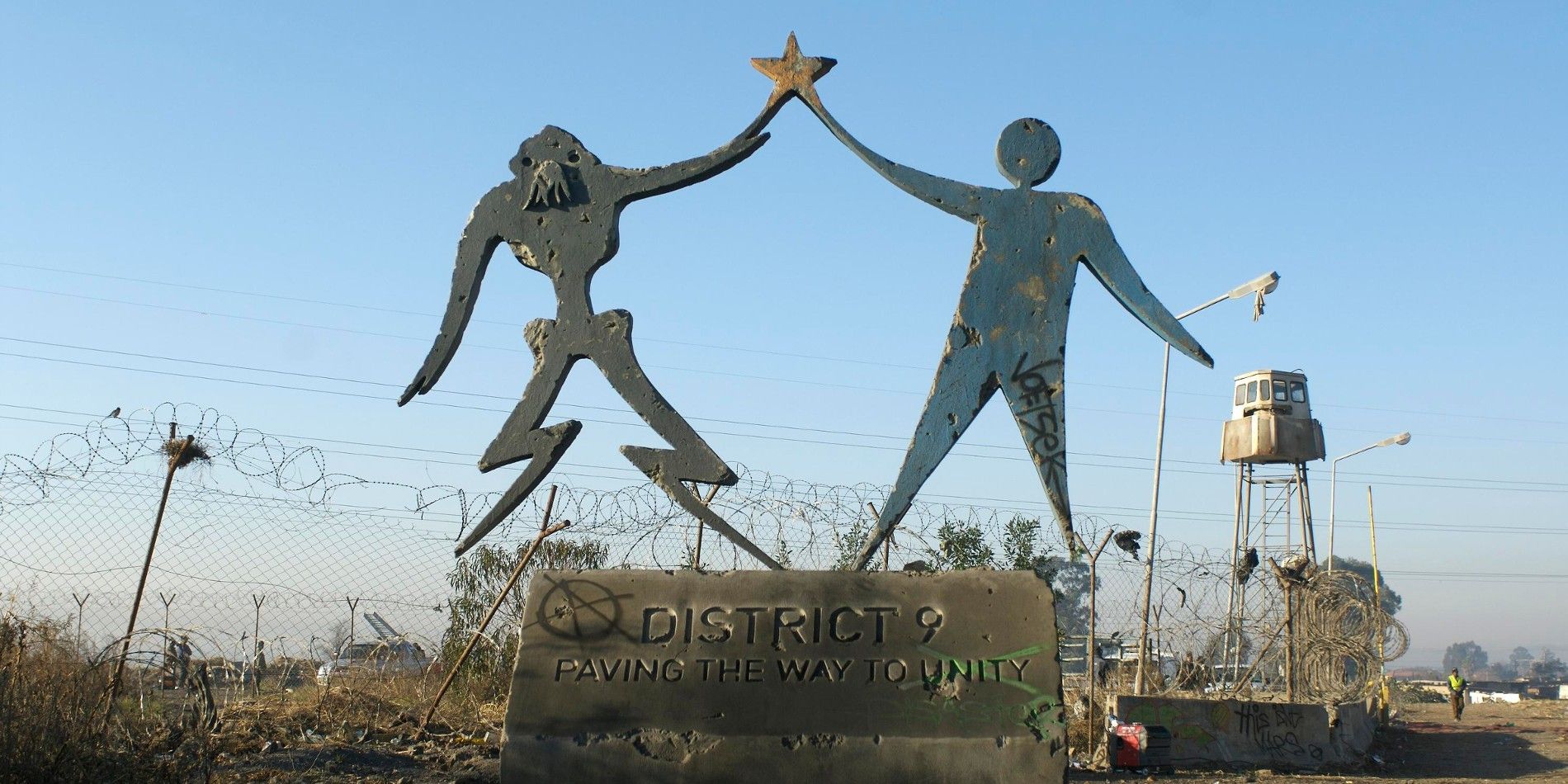 District 9 sign