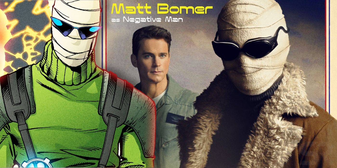 Doom Patrol Matt Bomer Plays Negative Man