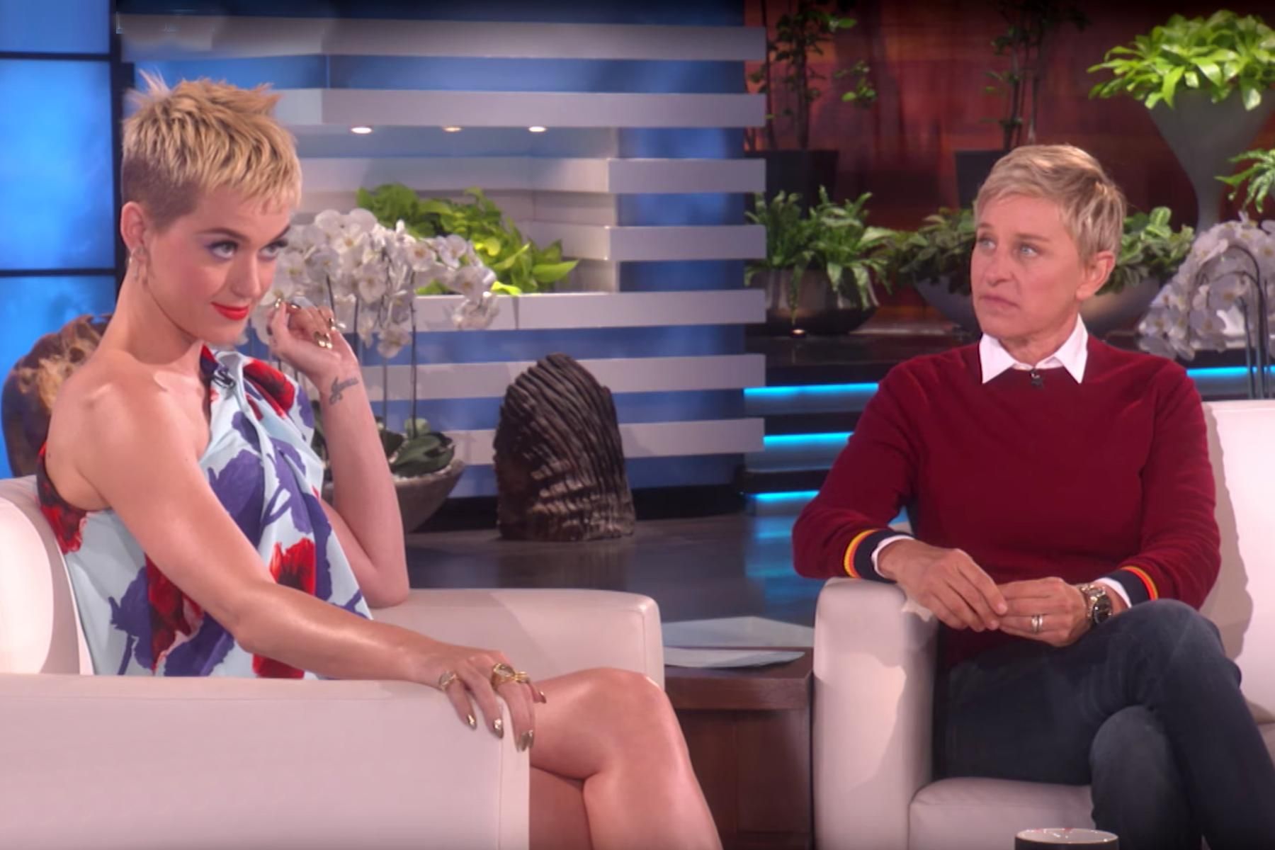 Ellen forgot Katy was married