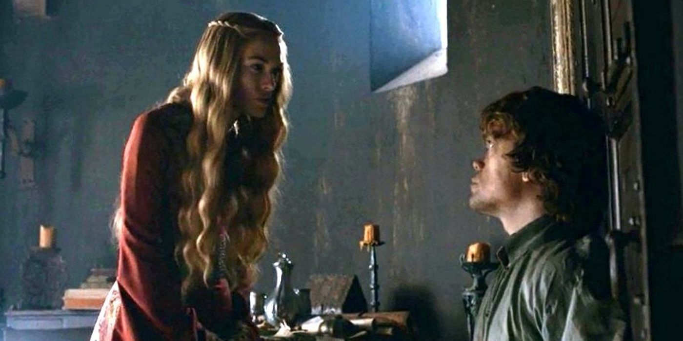 Cersei and Tyrion on Game of Thrones