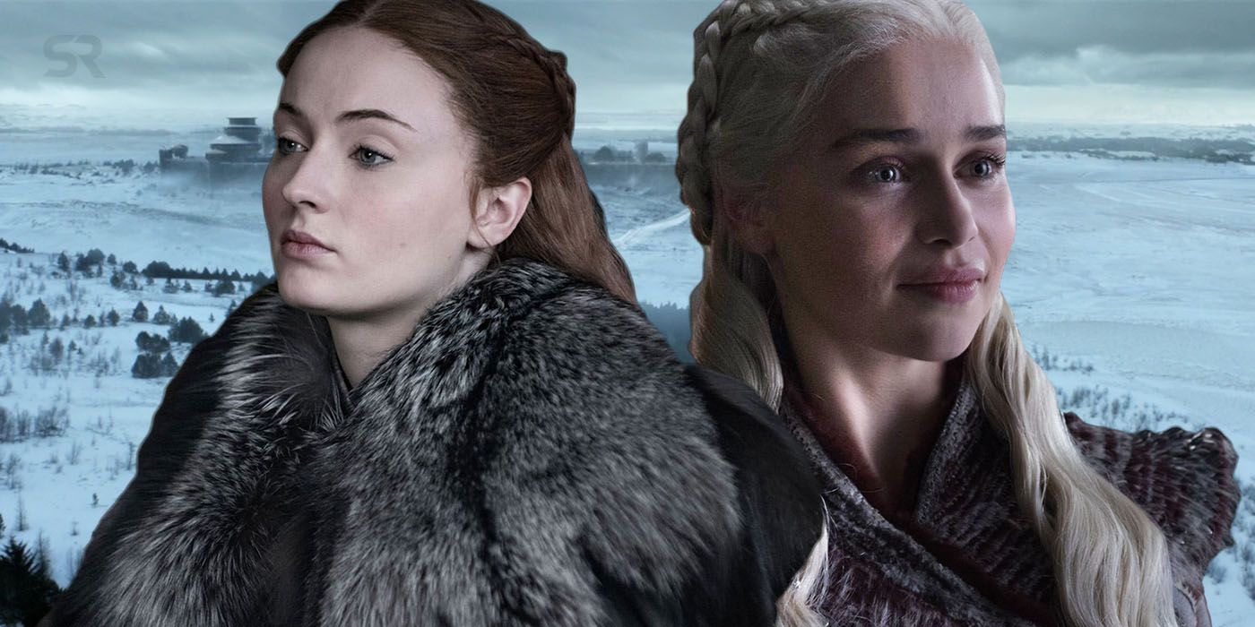 Game of Thrones Season 8 - Sansa and Daenerys imposed on Winterfell