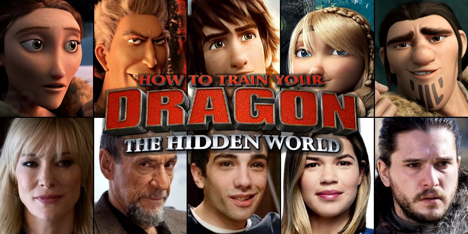 how to train your dragon movie characters