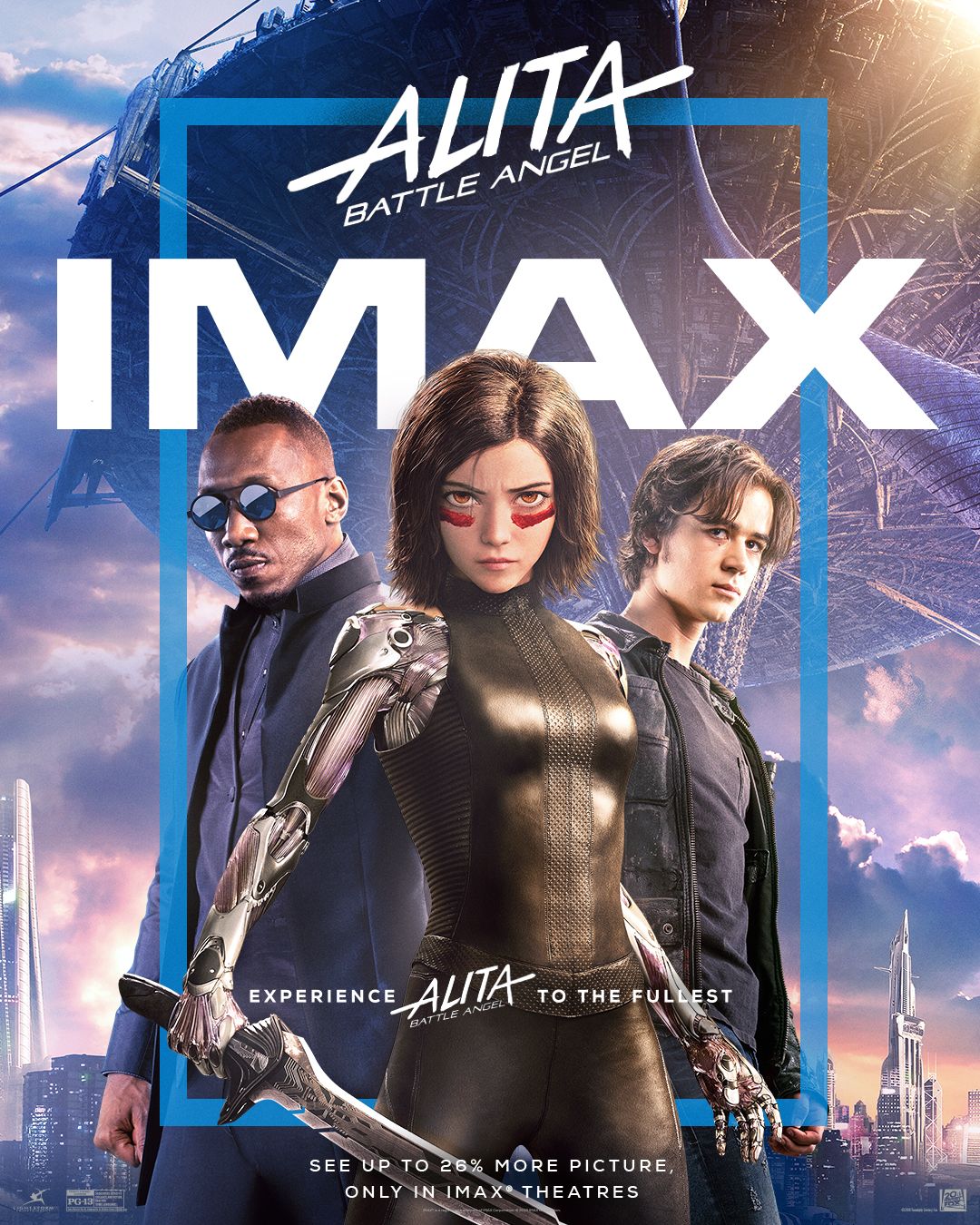 IMAX exclusive Alita Battle Angel Art Poster