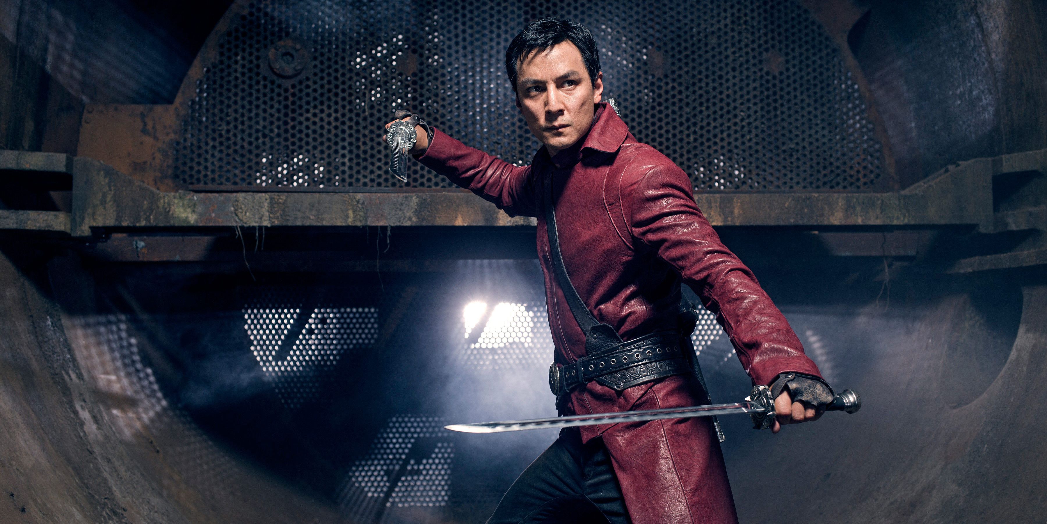 Sunny w/swords on Into The Badlands