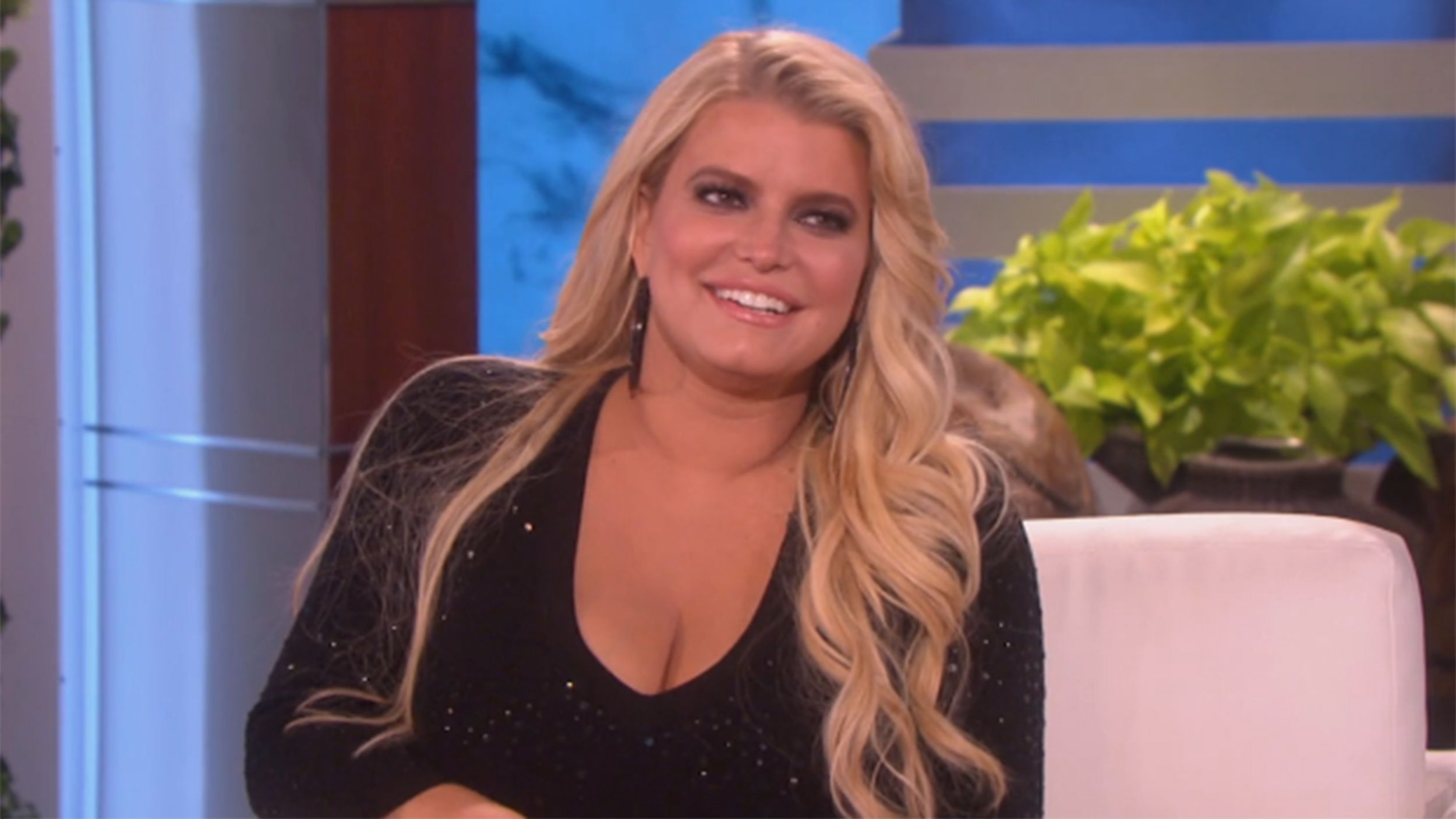 Jessica Simpson couldnt stop talking