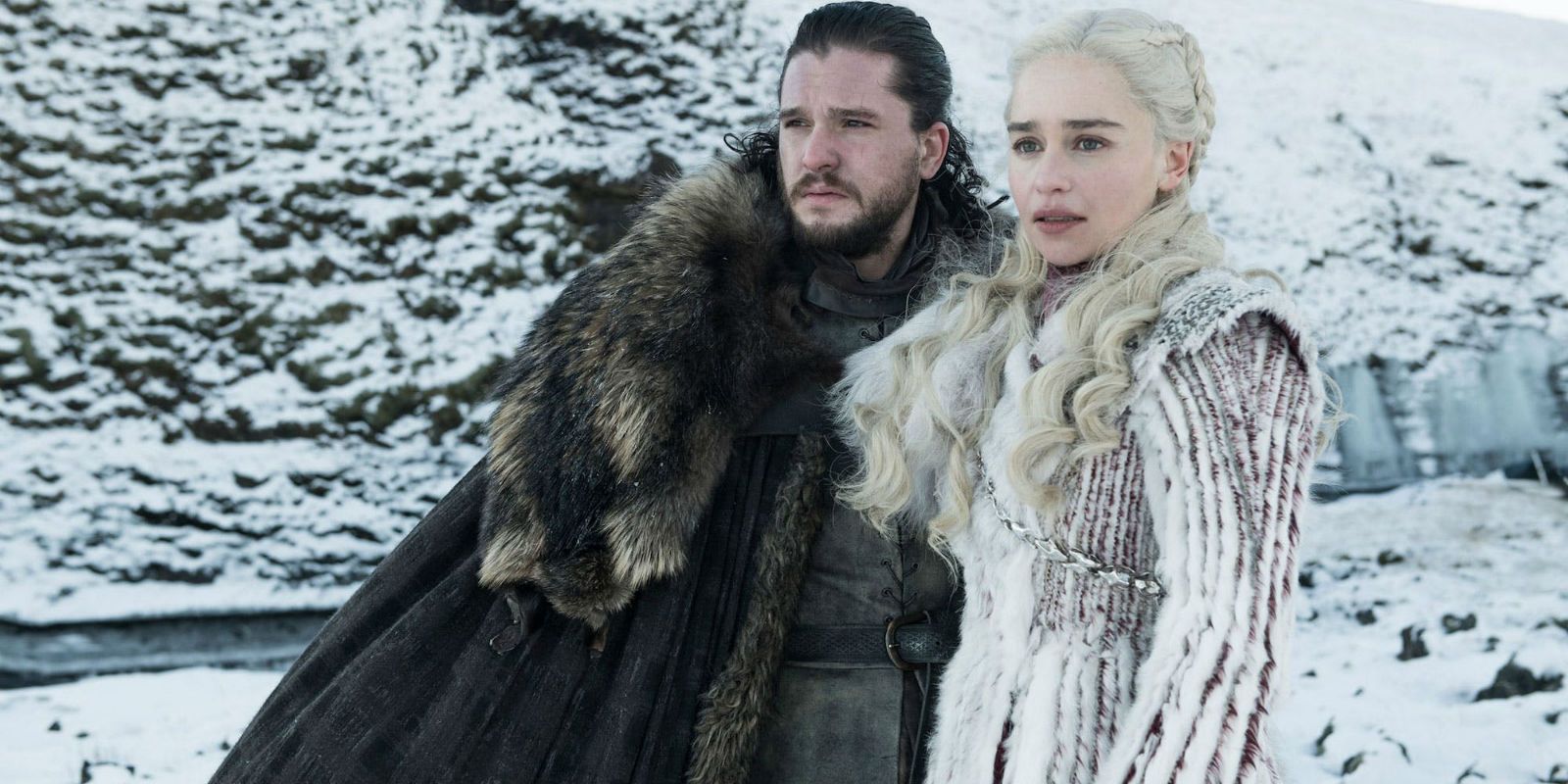 Jon And Daenerys in Game of Thrones season 8