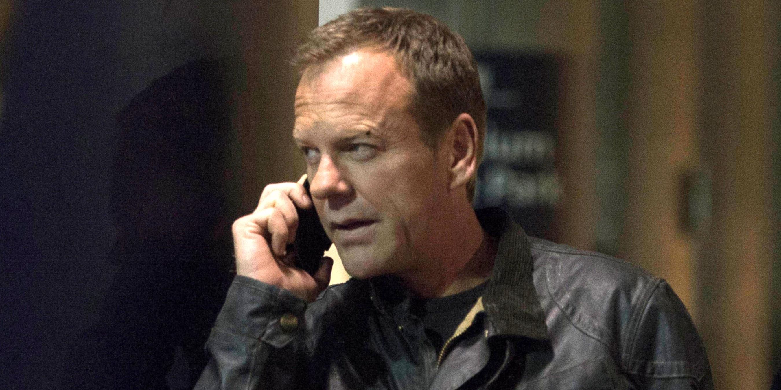 Kiefer Sutherland as Jack Bauer in 24
