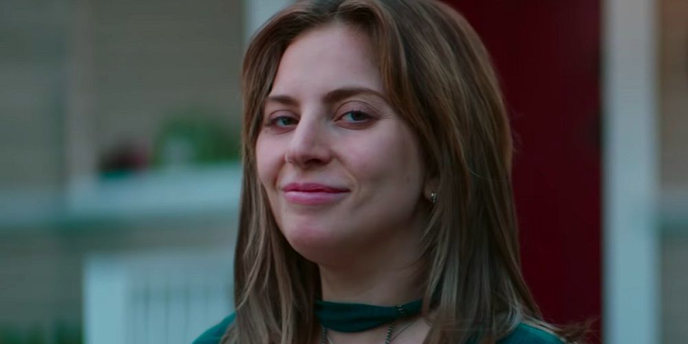 Allie smiling in A Star Is Born