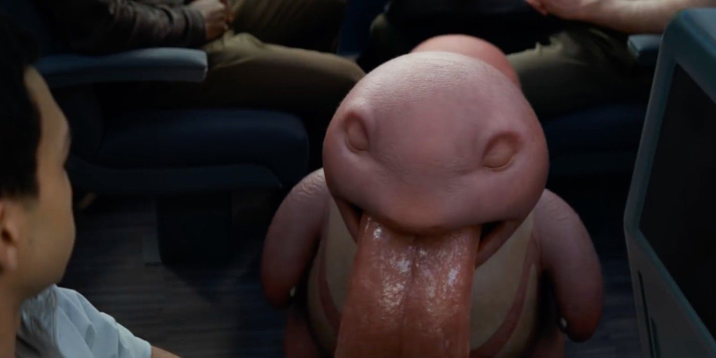 Lickitung in the Detective Pikachu movie