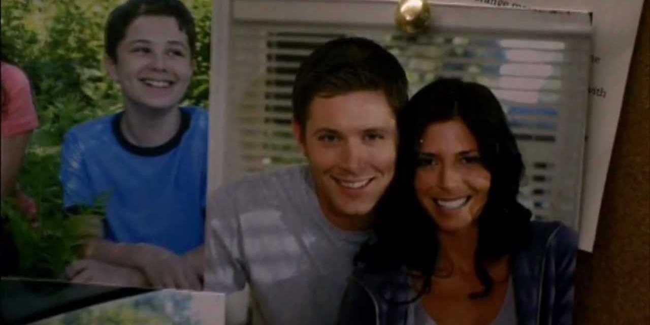 A photograph of Ben and Lisa and Dean in Supernatural