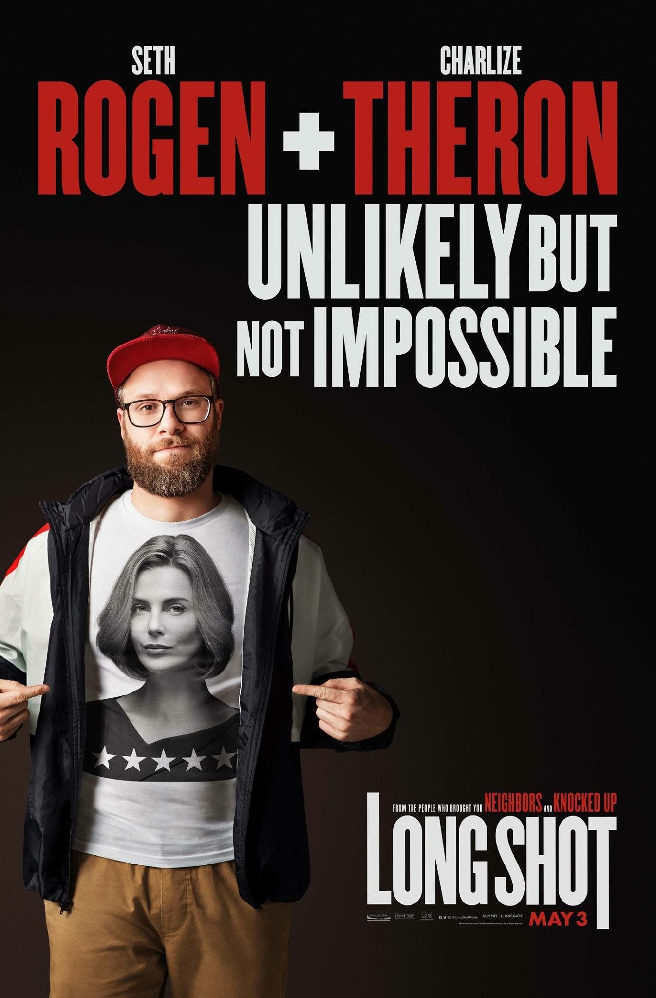Long Shot Red Band Trailer Heaps Praise on Rogen & Theron’s Rom-Com