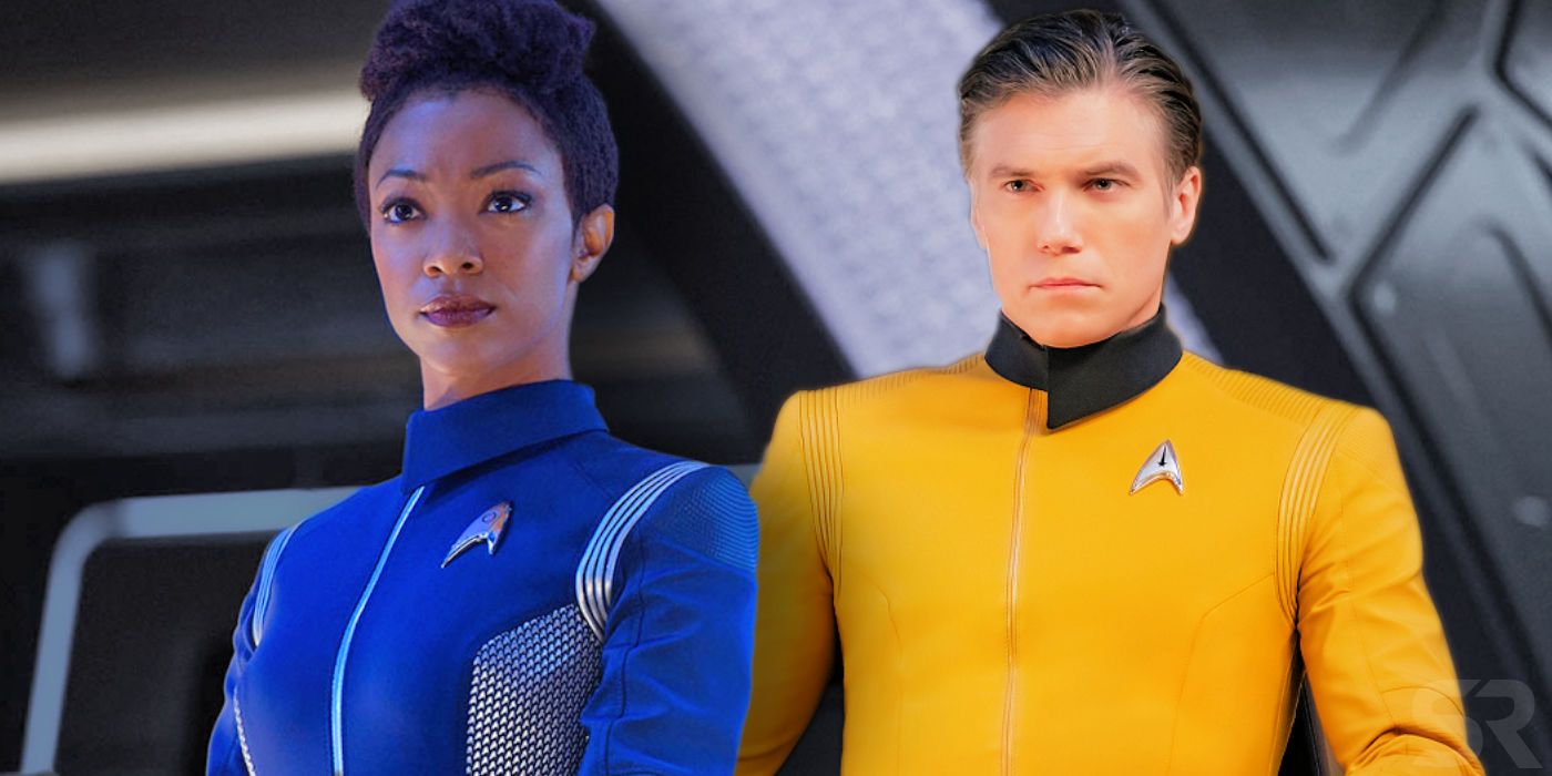 Michael Burnham and Captain Pike in Star Trek Discovery Season 2