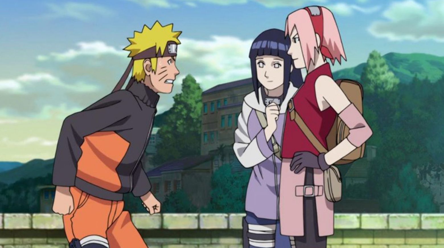 Naruto Hinata And Sakura Team Up In Naruto Shippuden The Movie Bonds