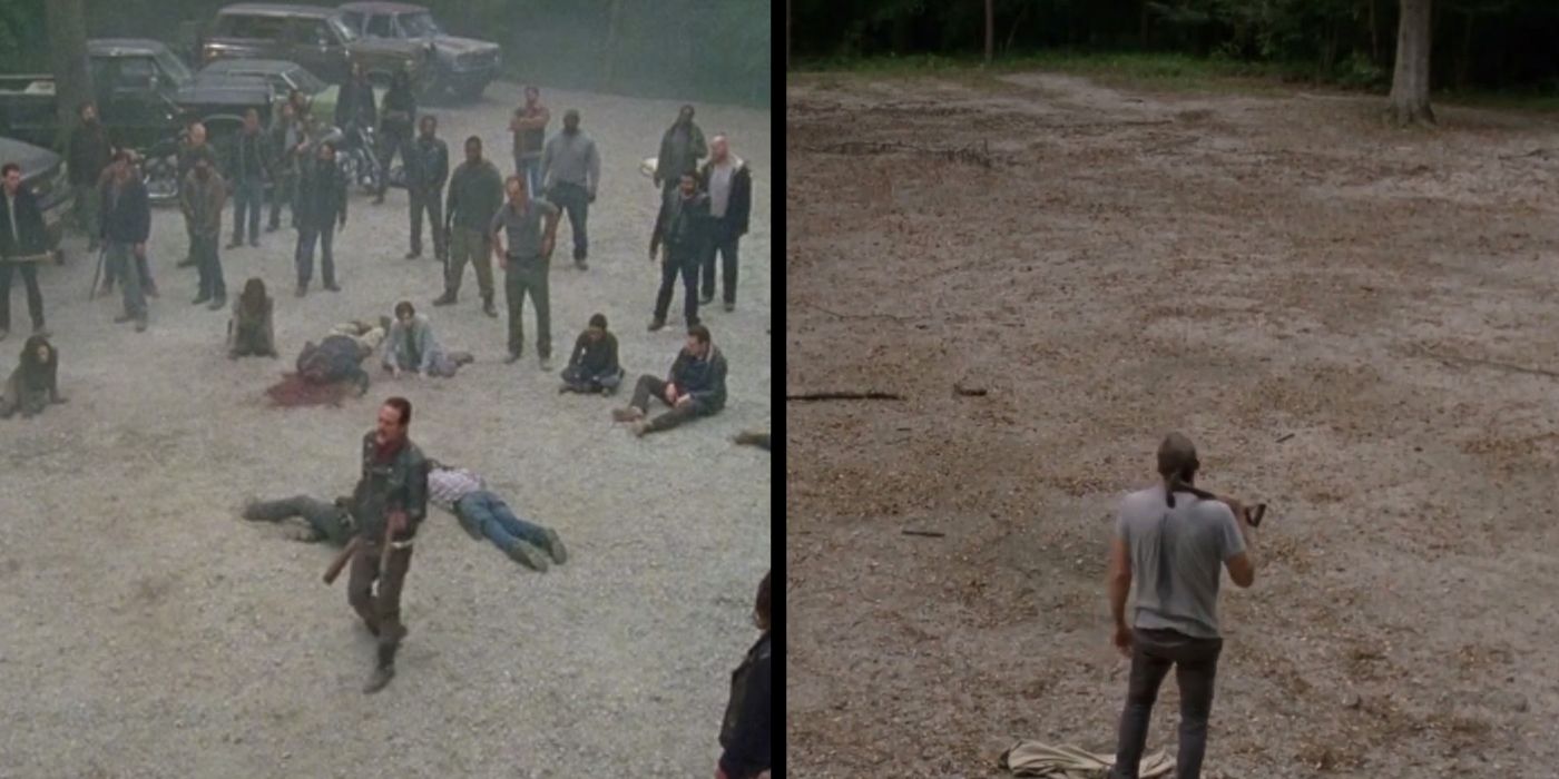 Negan in The Walking Dead