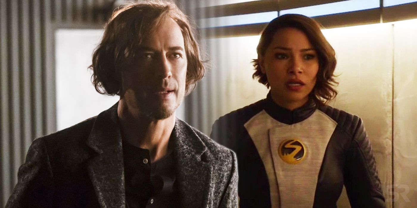 Nora and Eobard Thawne in The Flash