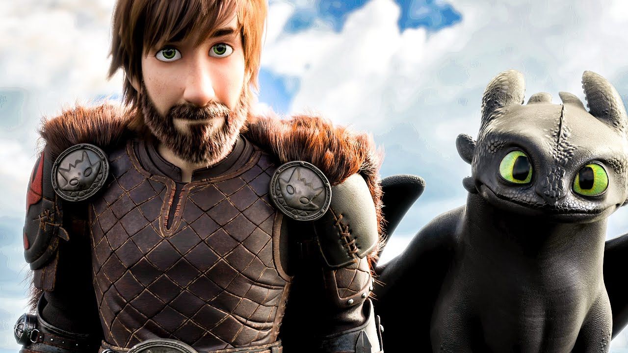 Old Hiccup And Toothless 