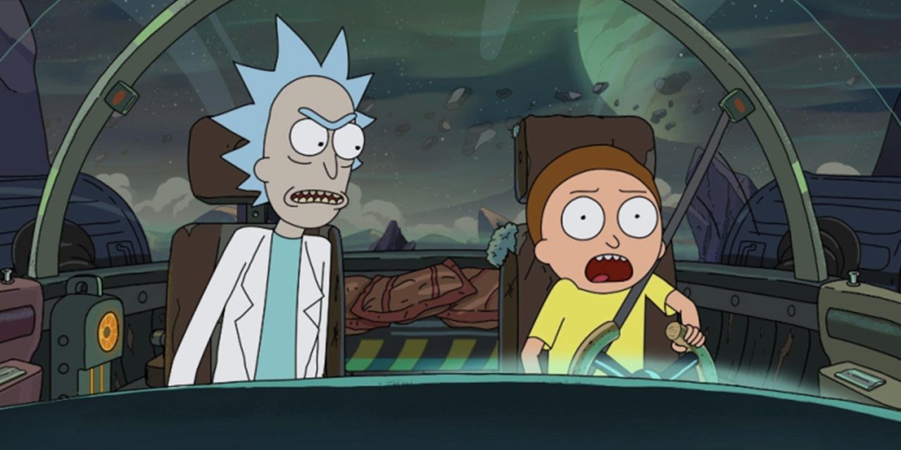 Rick and Morty - Edge of Tomorty in ship