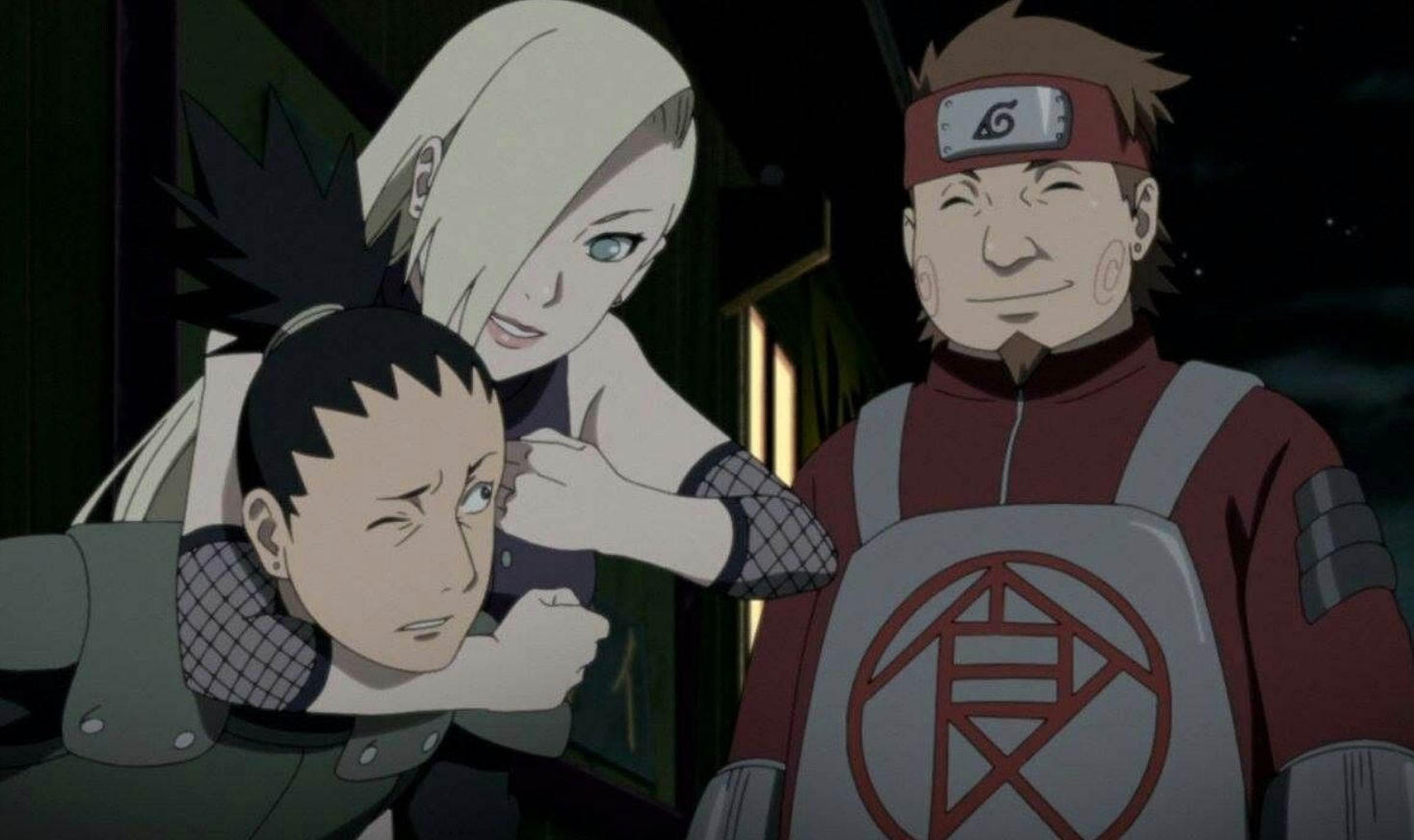 Shikamaru Ino And Choji During The Naruto Blank Period