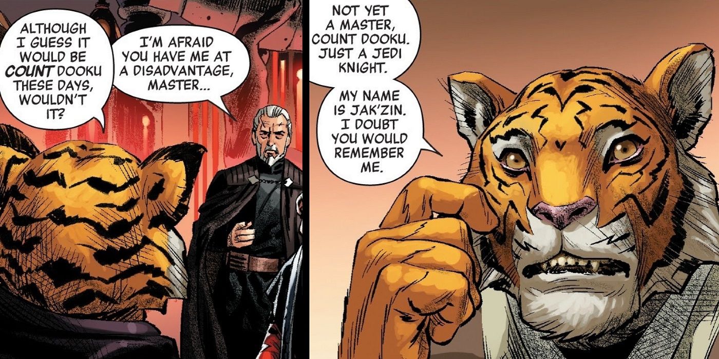Star Wars Comic Jakzin Jedi Knight Dooku