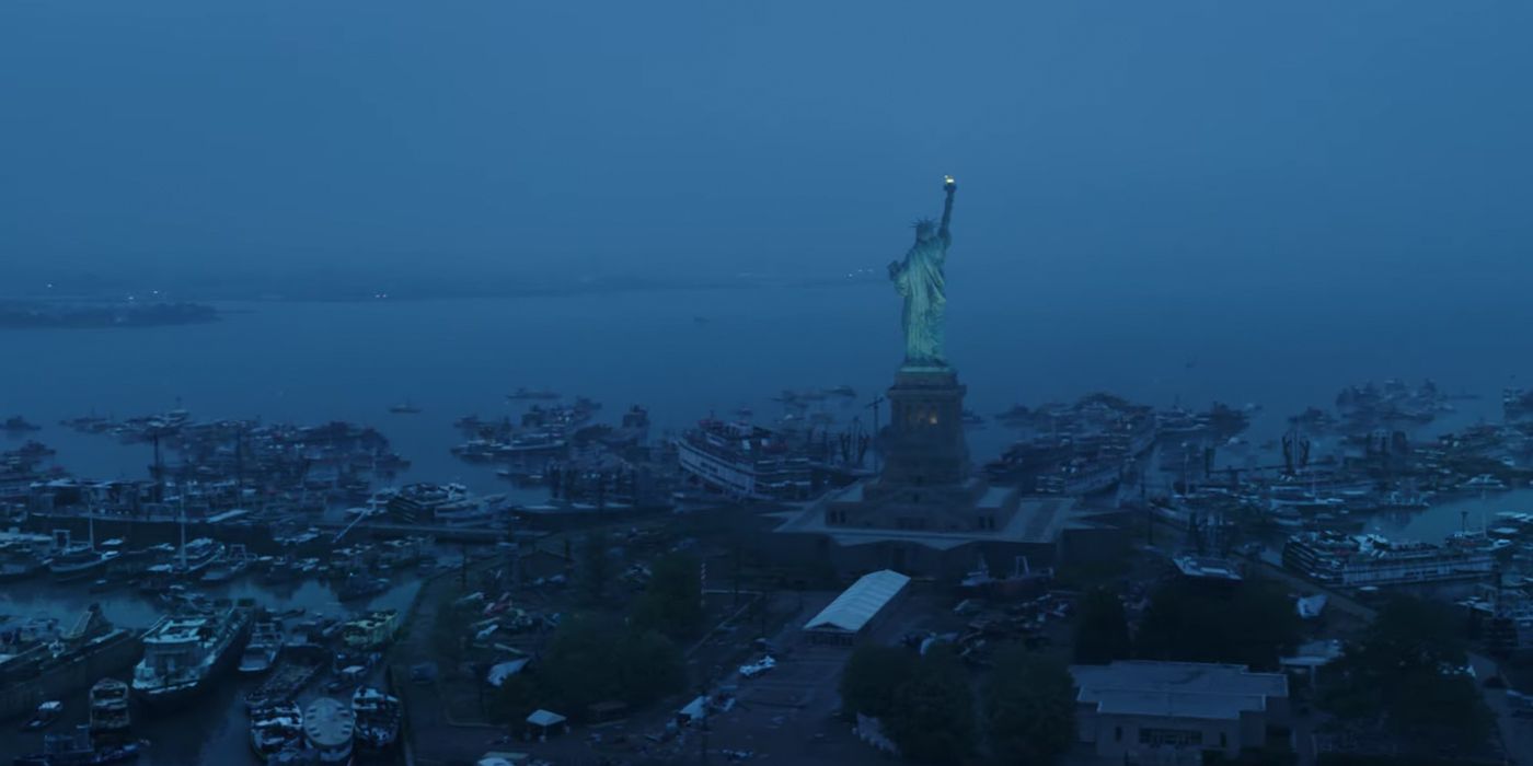 Statue of Liberty in Avengers Endgame