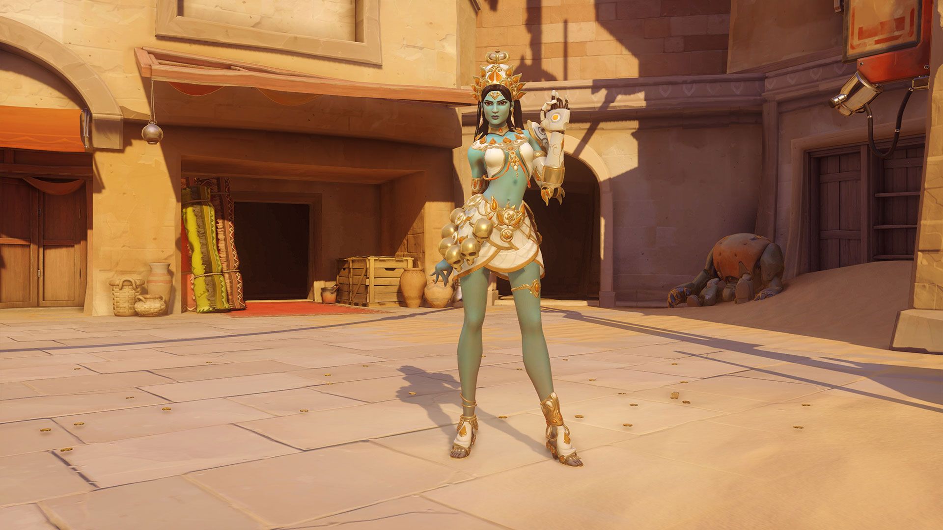 Symmetra Goddess Skin Overwatch