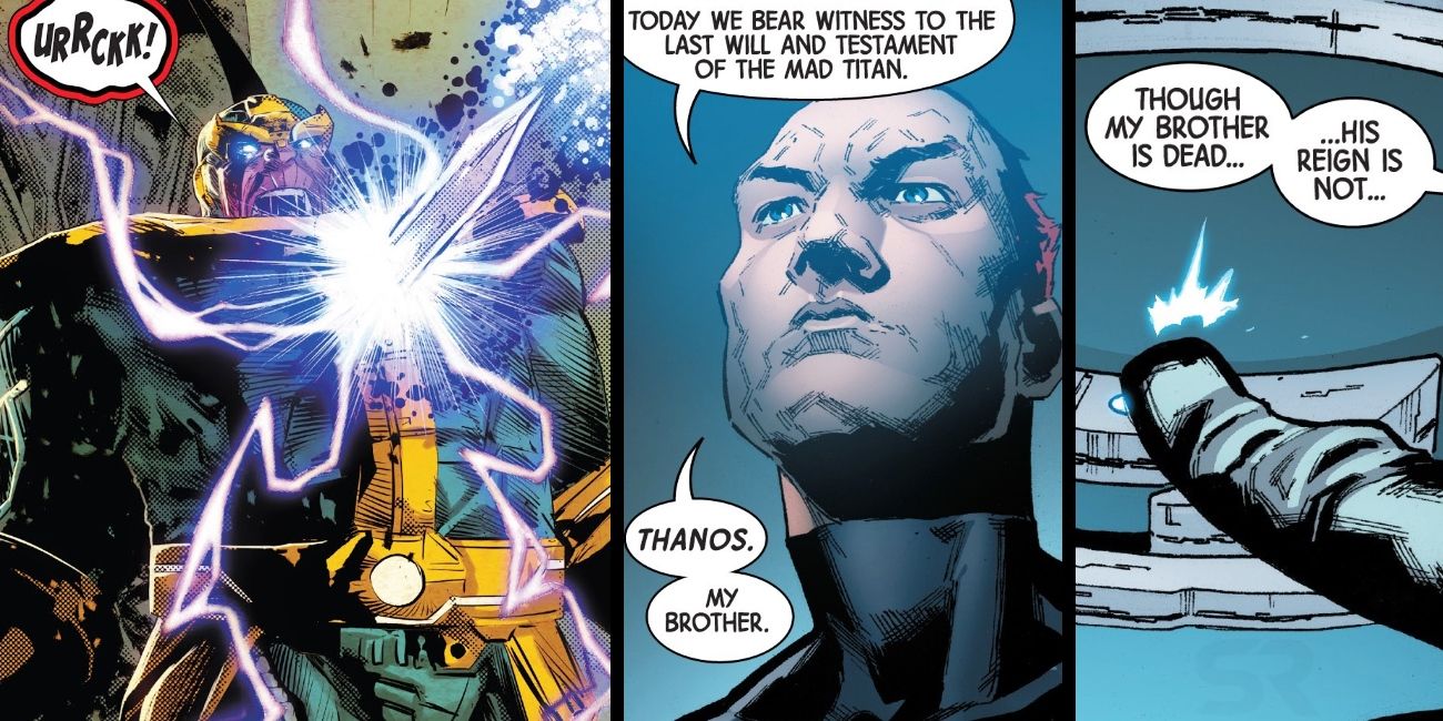 Thanos Dead Comic Brother Starfox