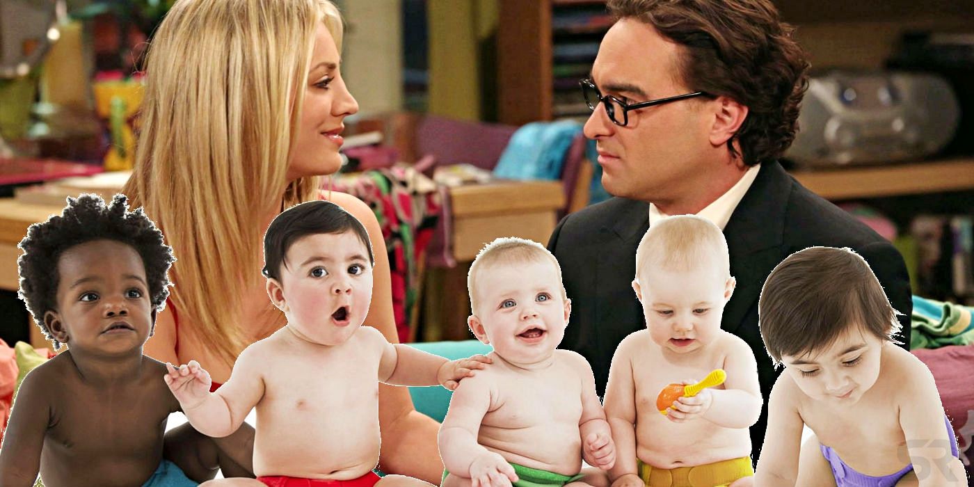 The Big Bang Theory Penny and Leonard Baby