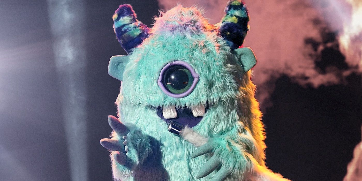 The Monster performing on The Masked Singer