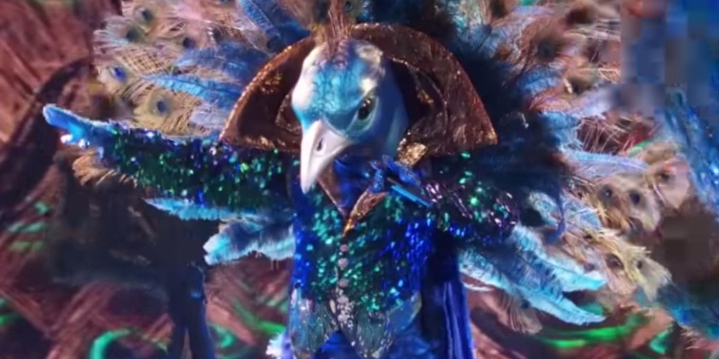 Peacock in The Masked Singer